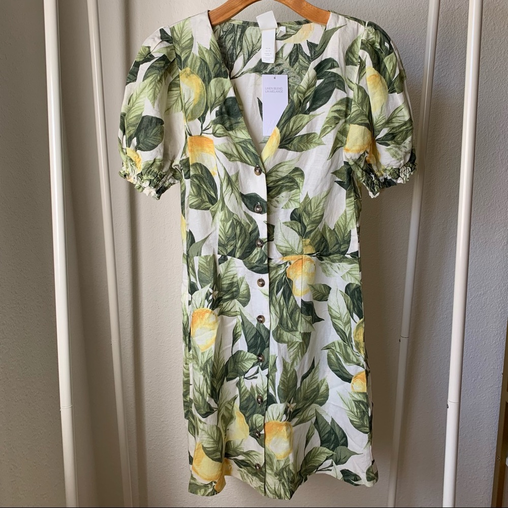 H&M Linen Blend Dress